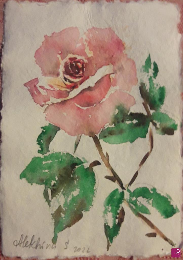 quadri in vendita online - Rosa