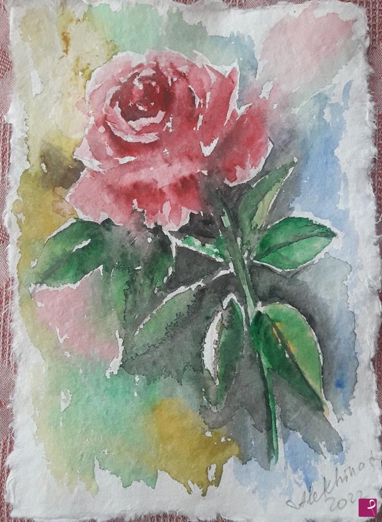 quadri in vendita online - Rosa