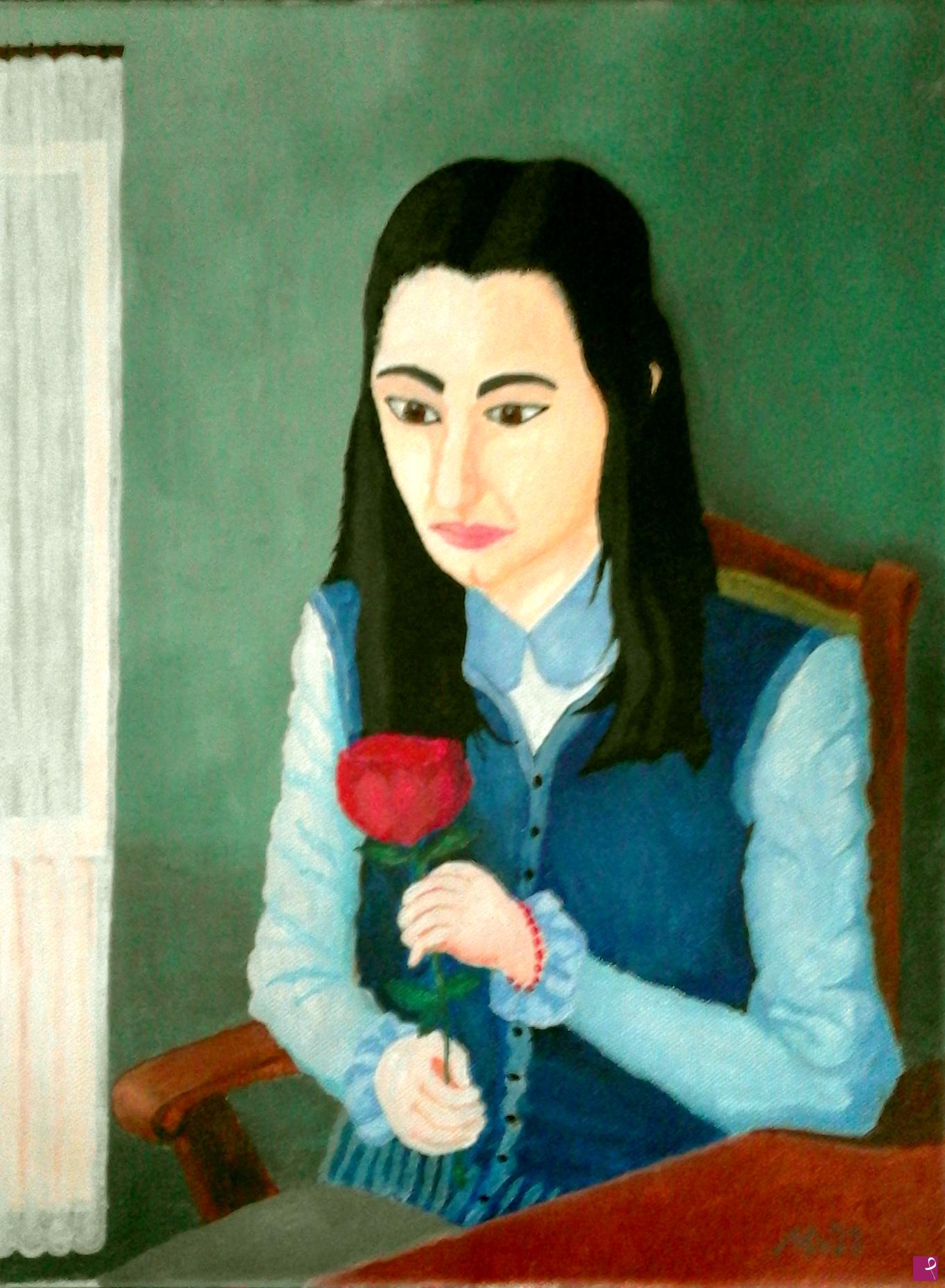 quadri in vendita online - Rosa