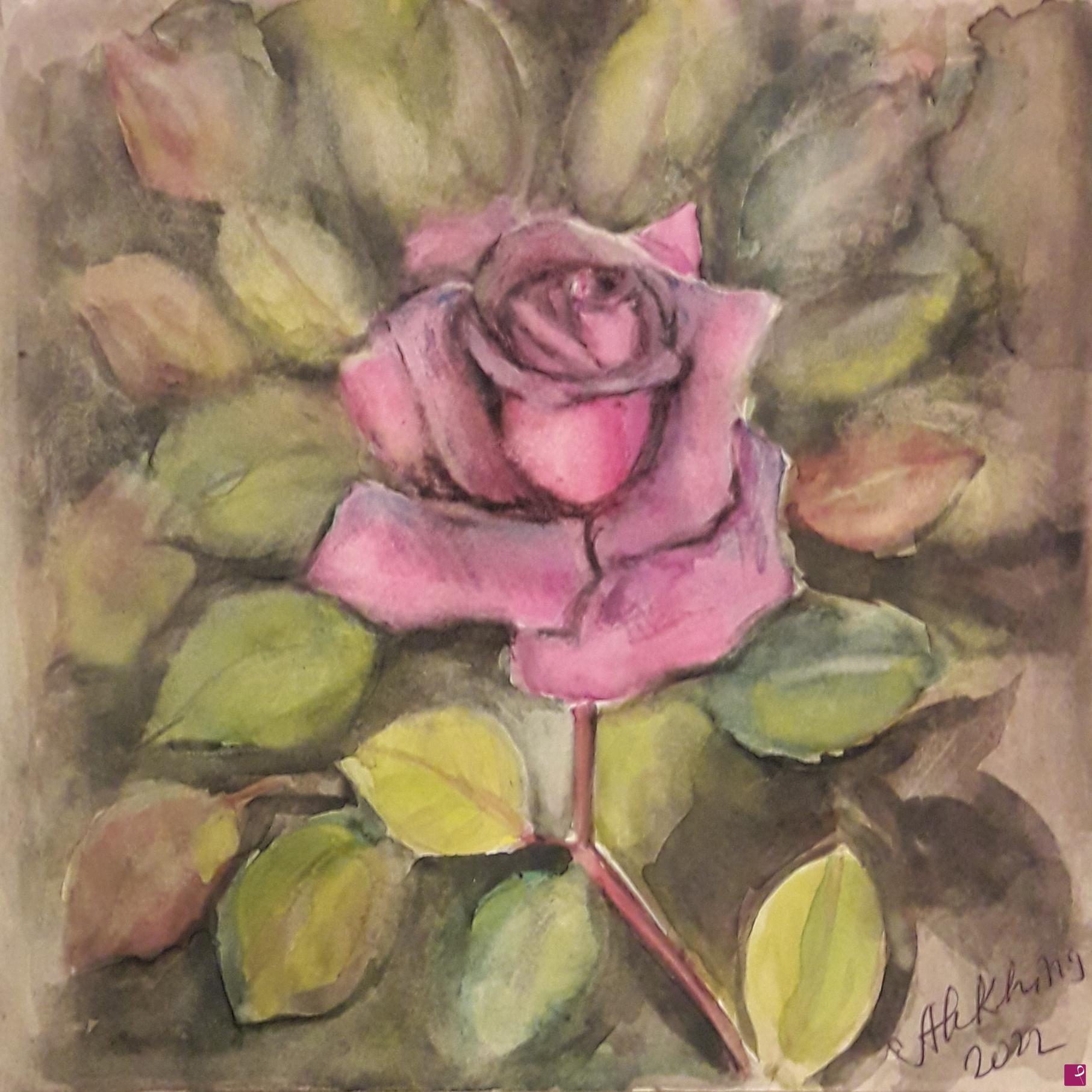 quadri in vendita online - Rosa