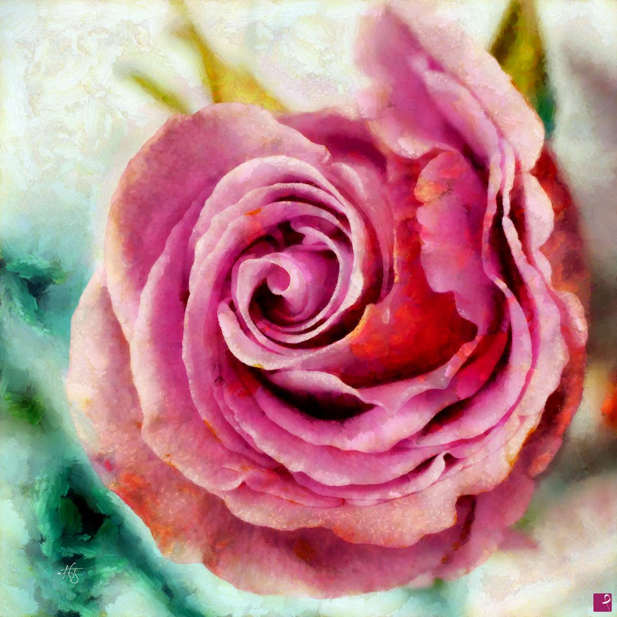 quadri in vendita online - Rosa