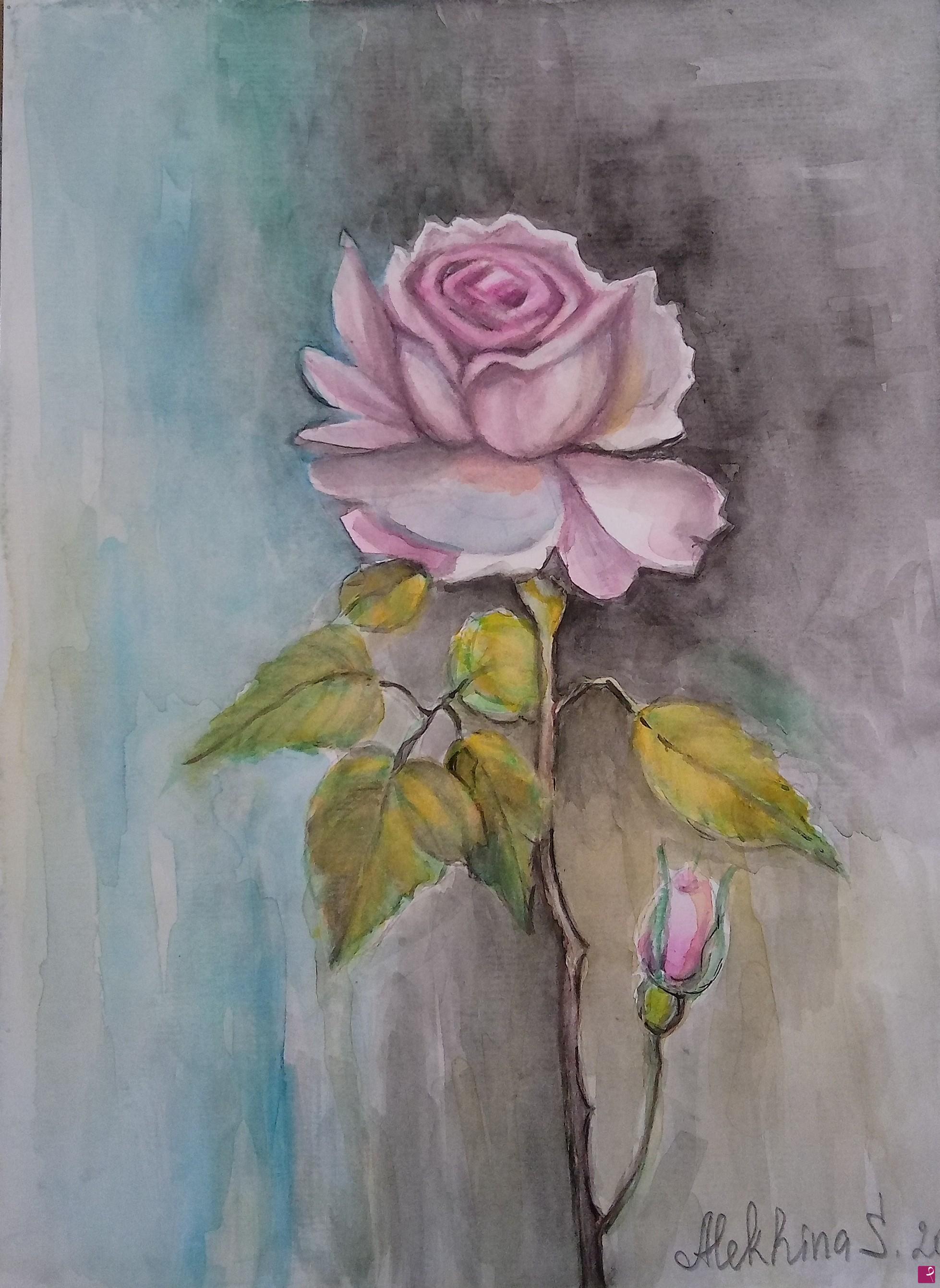 quadri in vendita online - Rosa