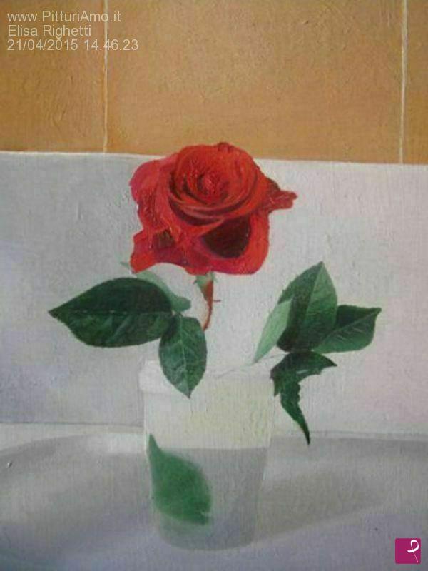 quadri in vendita online - Rosa