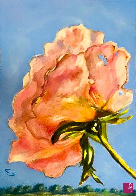 quadri in vendita online - Rosa antica