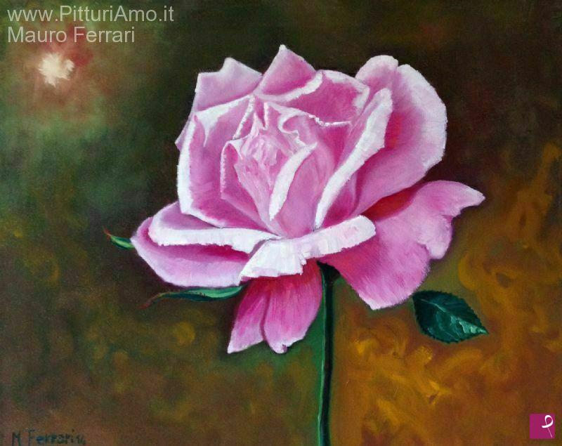 quadri in vendita online - Rosa antica