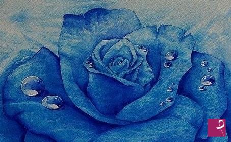 quadri in vendita online - rosa blu