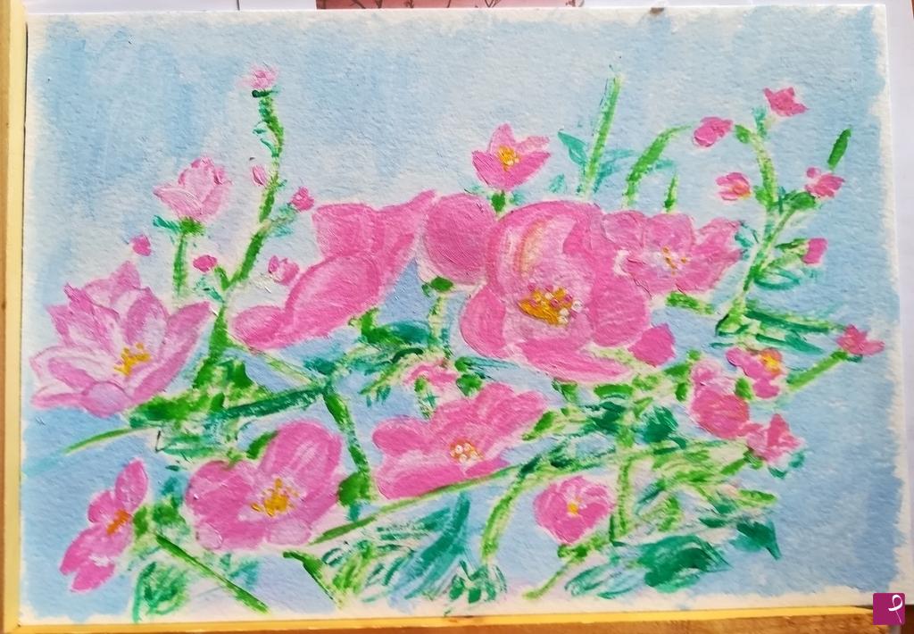 quadri in vendita online - rosa canina