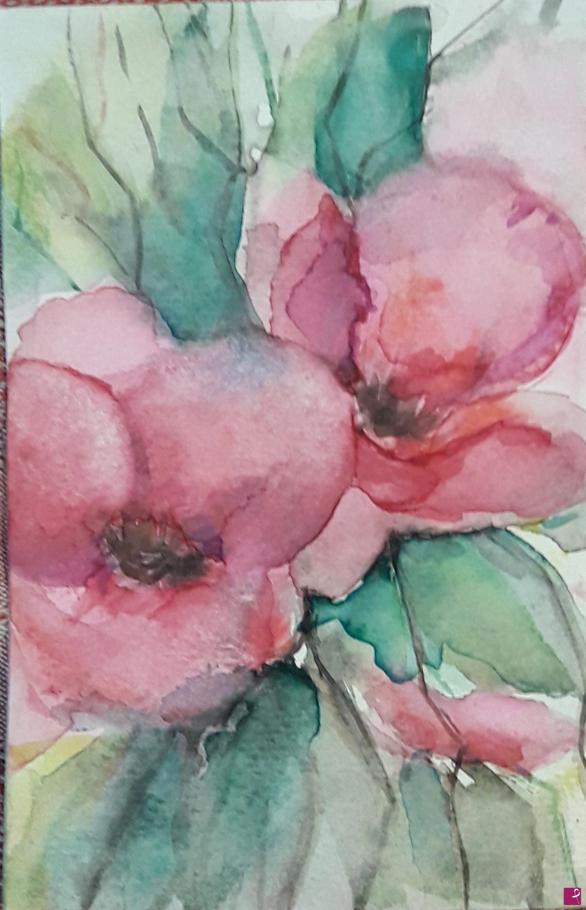 quadri in vendita online - Rosa canina