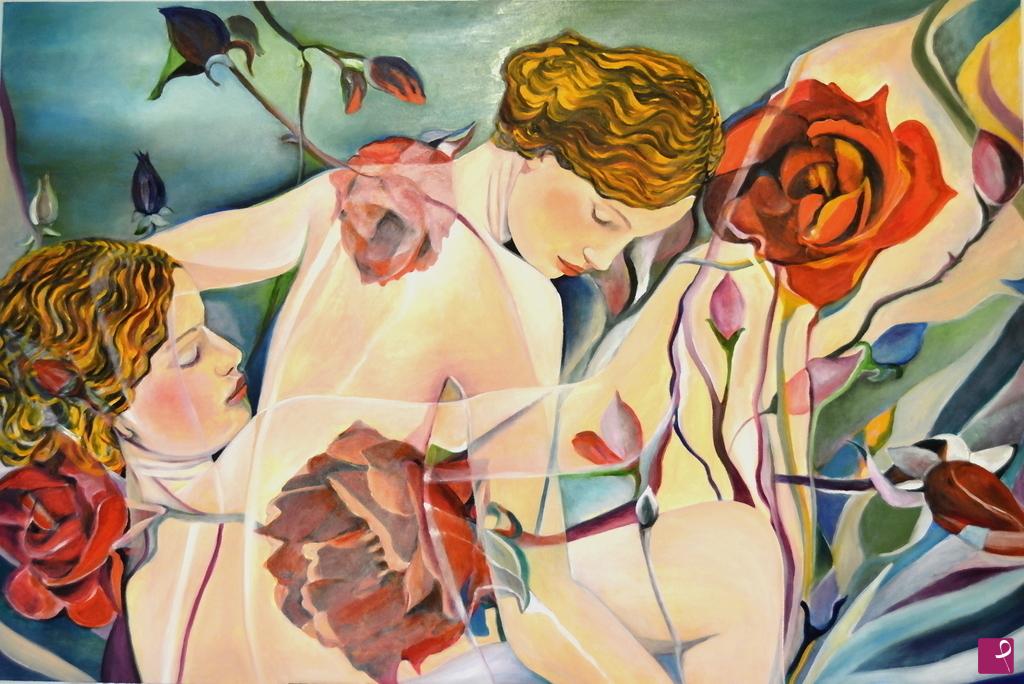 quadri in vendita online - Rosa Rosae