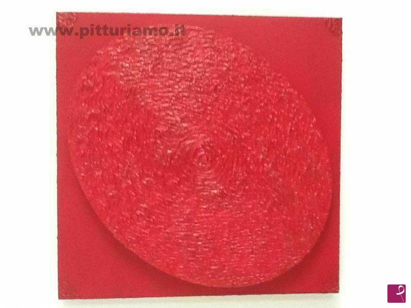 quadri in vendita online - Rosa Rossa