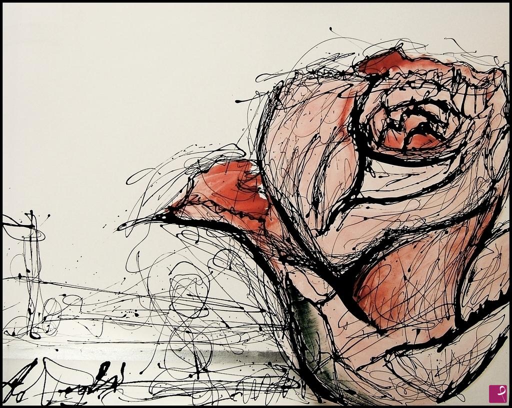 quadri in vendita online - ROSA ROSSA
