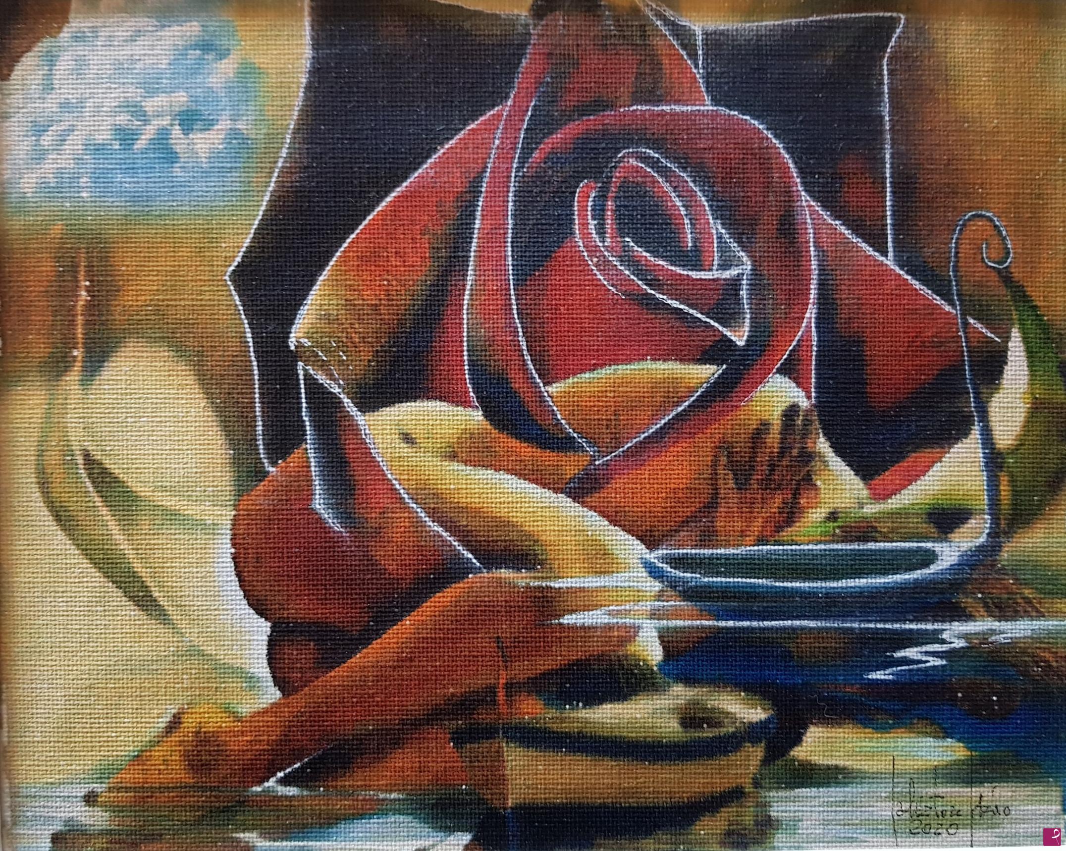 quadri in vendita online - ROSA ROSSA