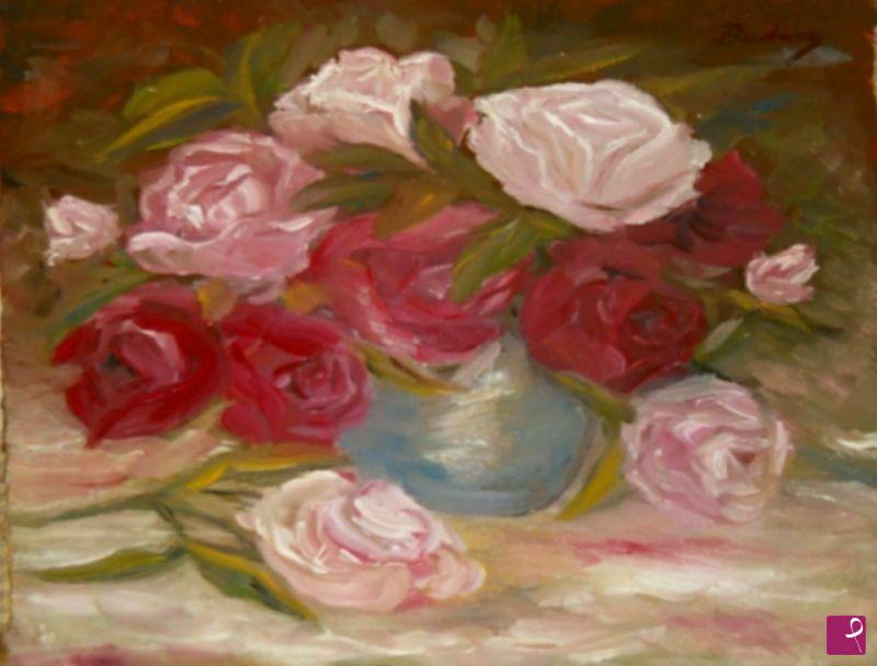 quadri in vendita online - Rose