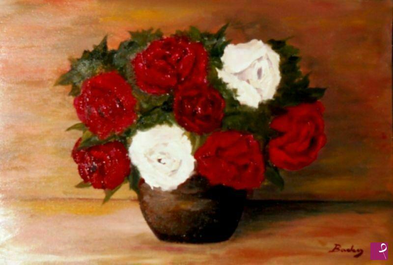 quadri in vendita online - Rose