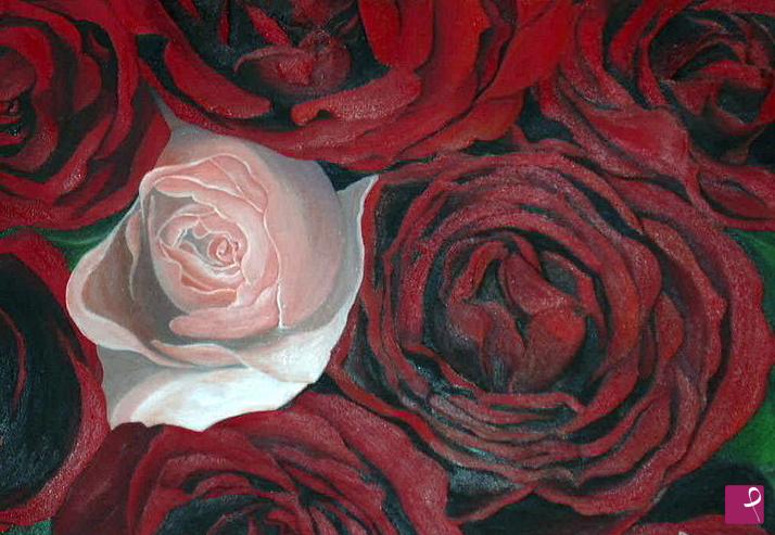 quadri in vendita online - Rose