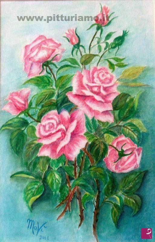 quadri in vendita online - Rose