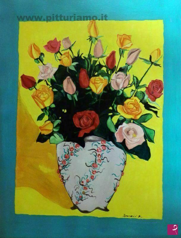 quadri in vendita online - rose