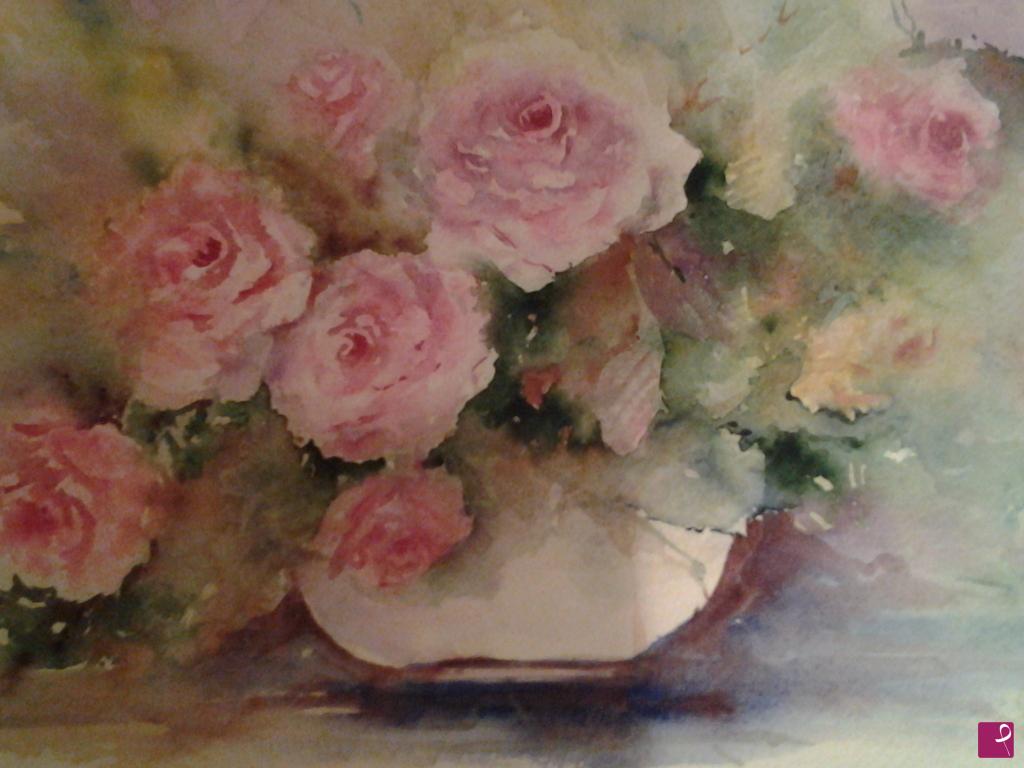 quadri in vendita online - rose 