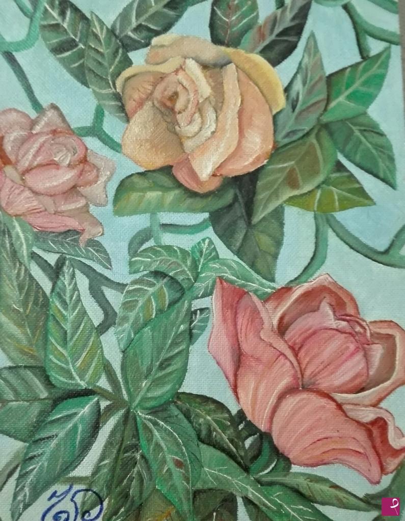 quadri in vendita online - Rose