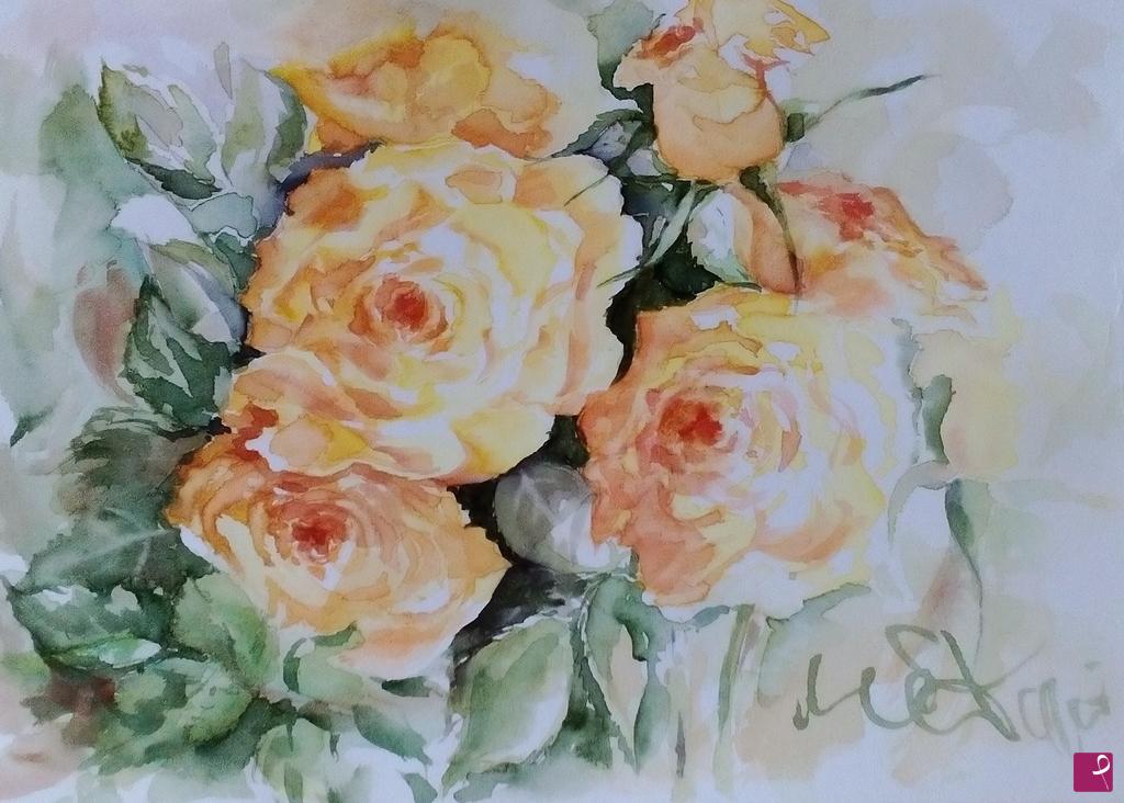 quadri in vendita online - rose