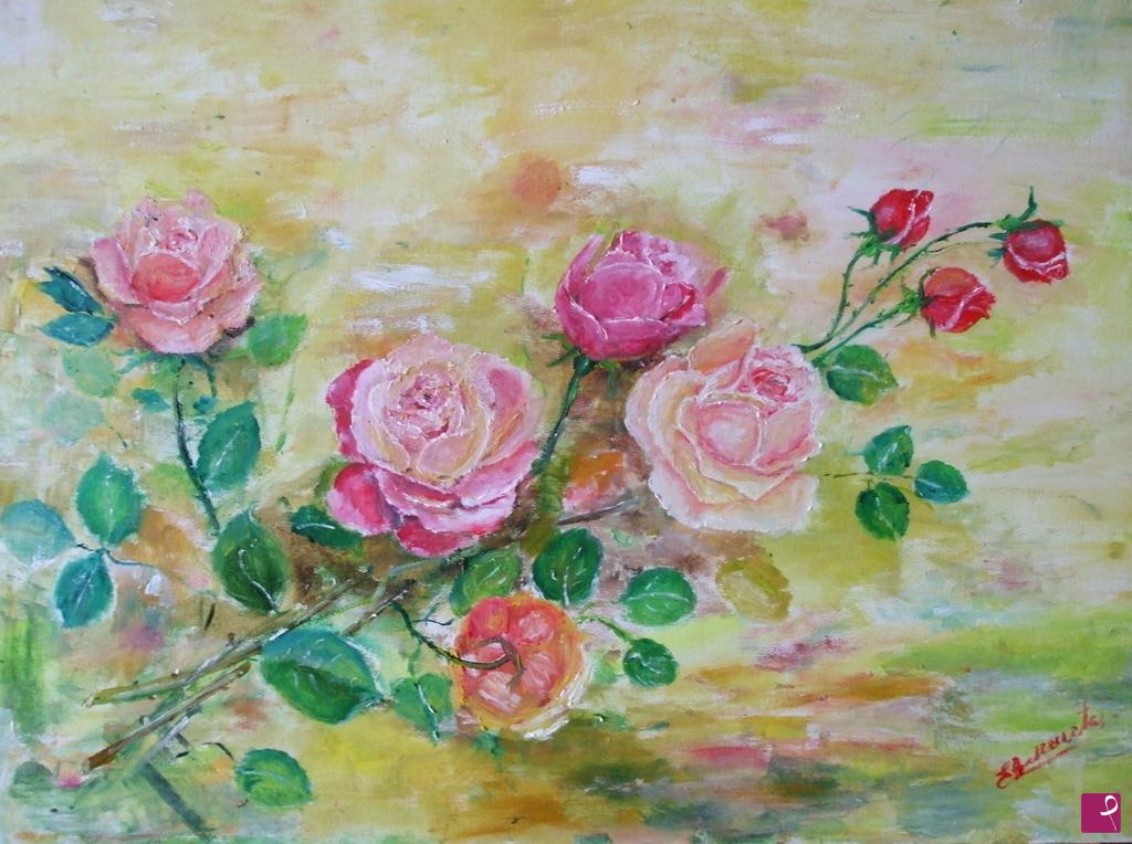 quadri in vendita online - rose