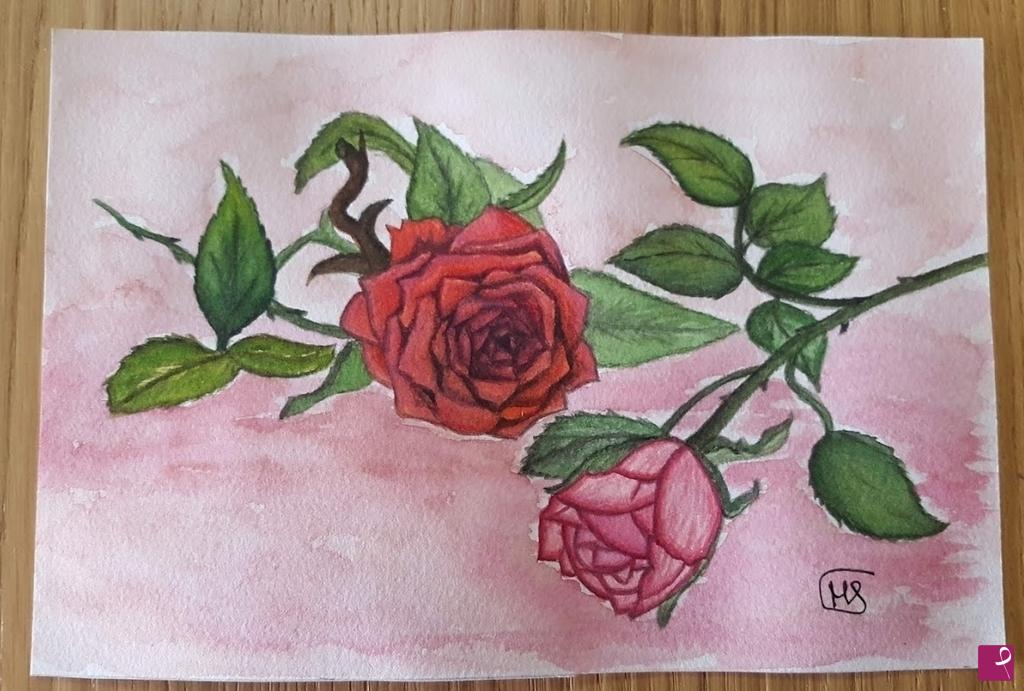 quadri in vendita online - Rose