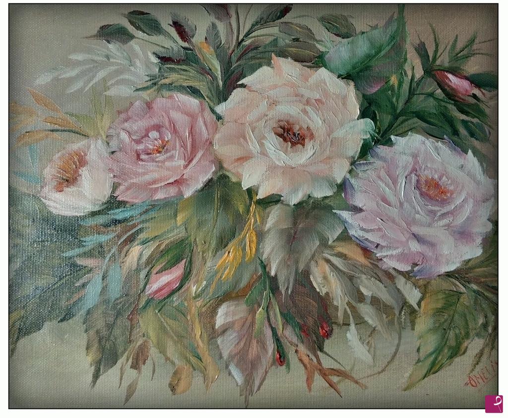 quadri in vendita online - Rose