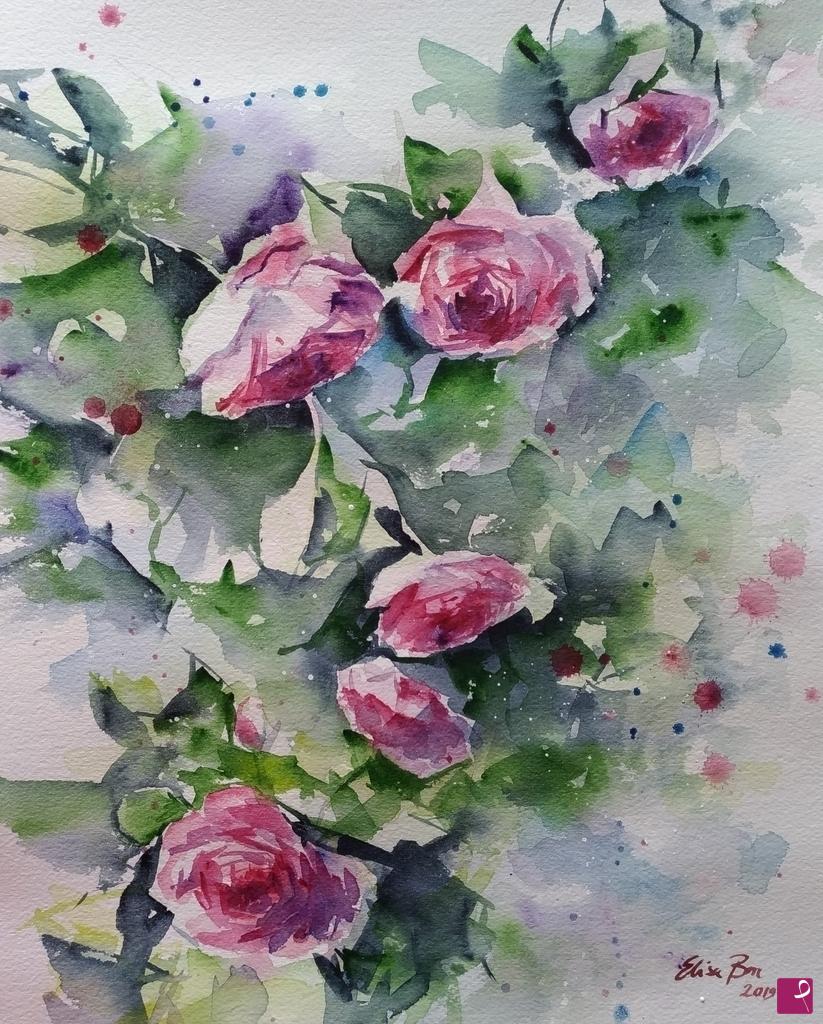 quadri in vendita online - Rose
