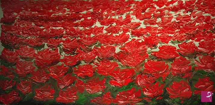 quadri in vendita online - Rose