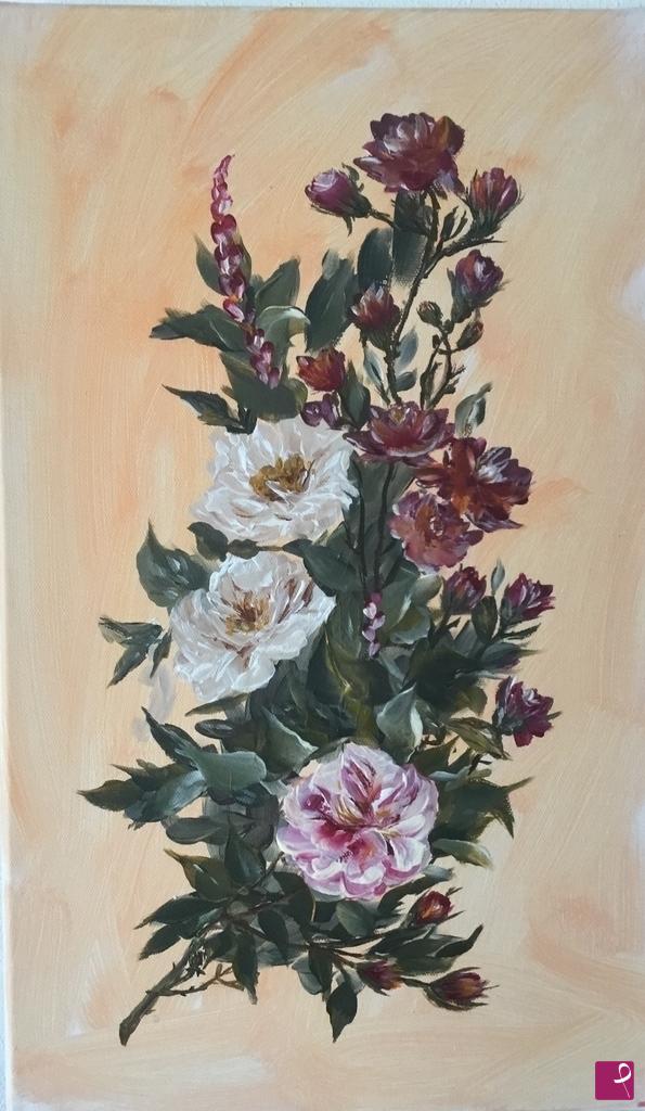 quadri in vendita online - Rose 