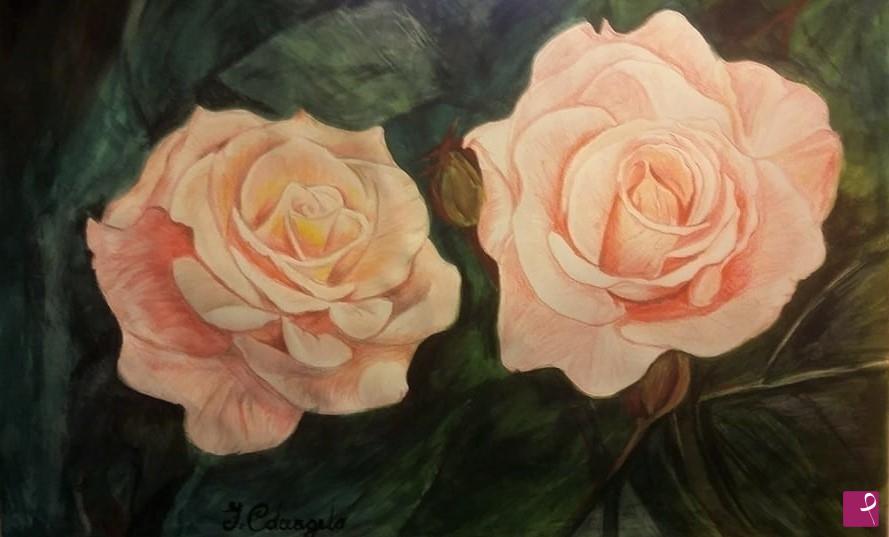 quadri in vendita online - Rose