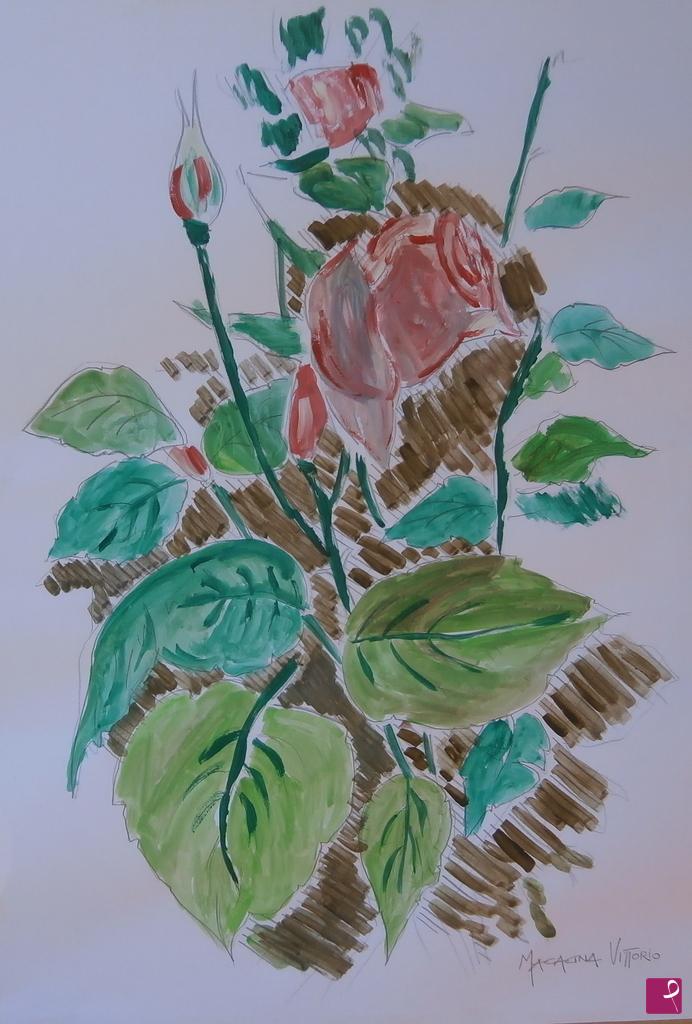quadri in vendita online - Rose