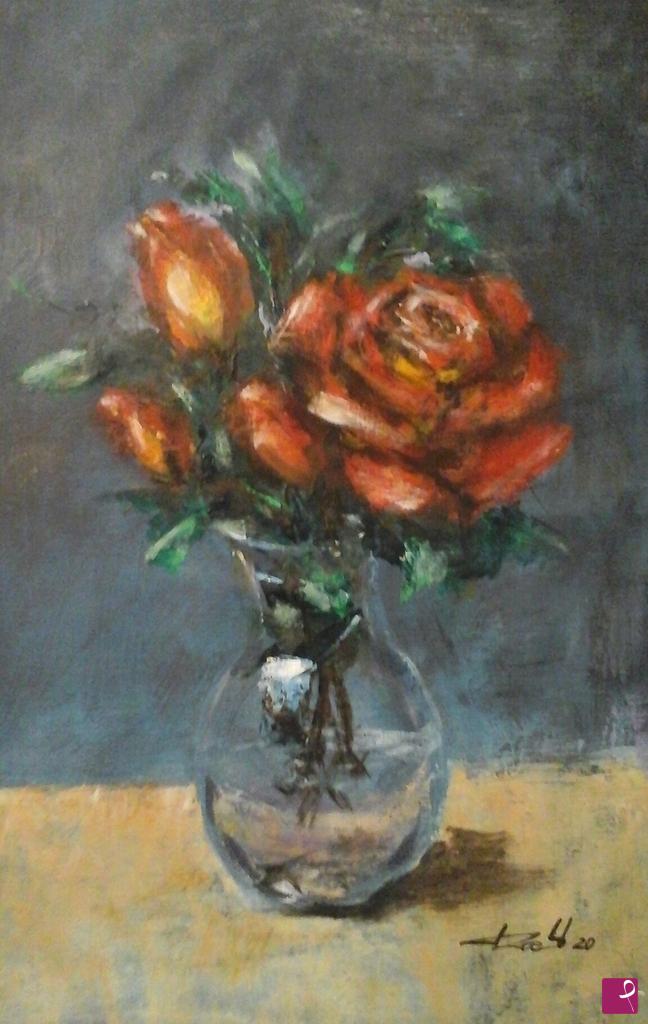 quadri in vendita online - Rose