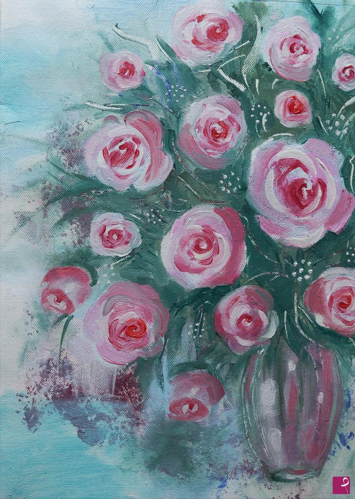 quadri in vendita online - rose