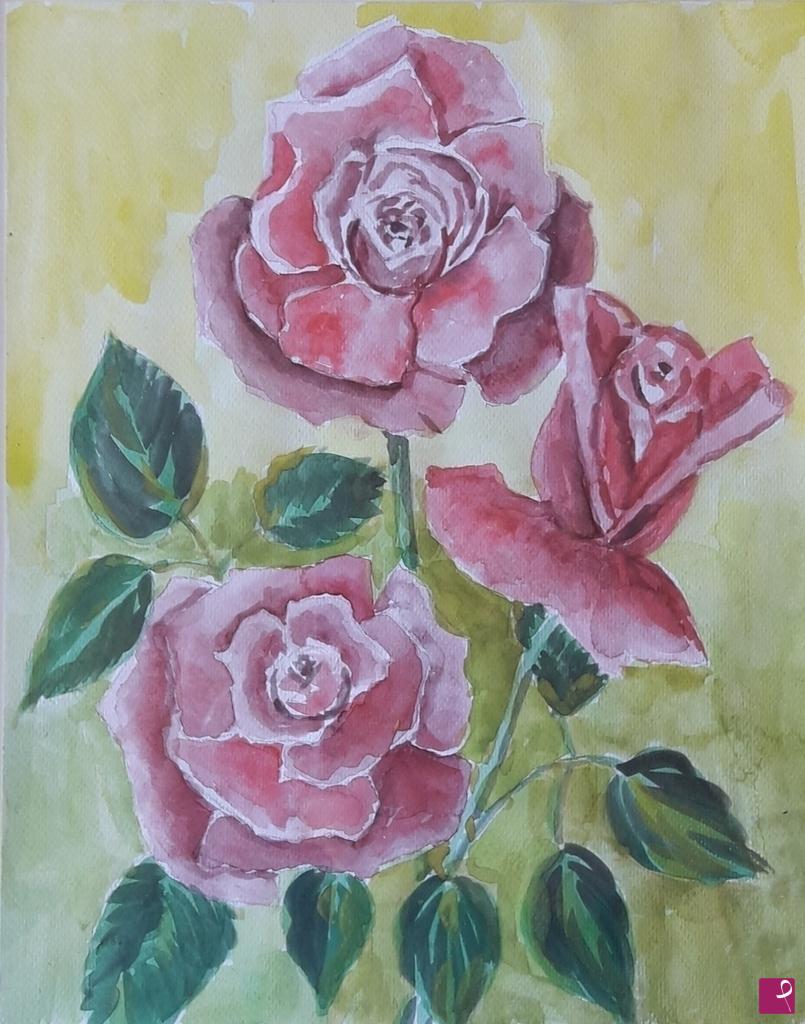 quadri in vendita online - Rose