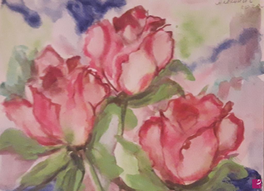 quadri in vendita online - Rose