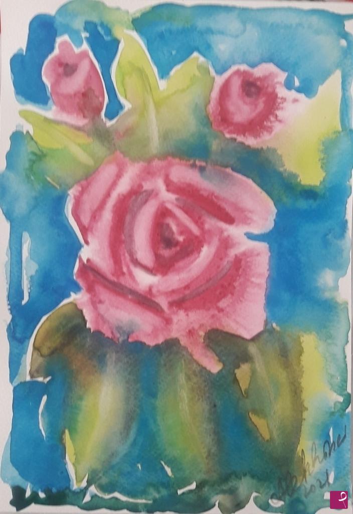 quadri in vendita online - Rose