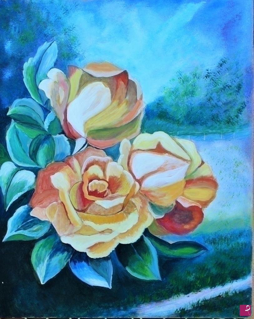 quadri in vendita online - rose