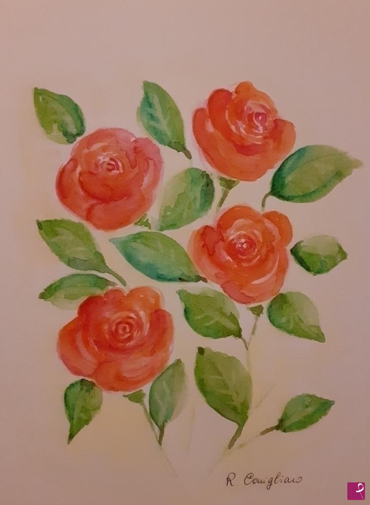 quadri in vendita online - Rose