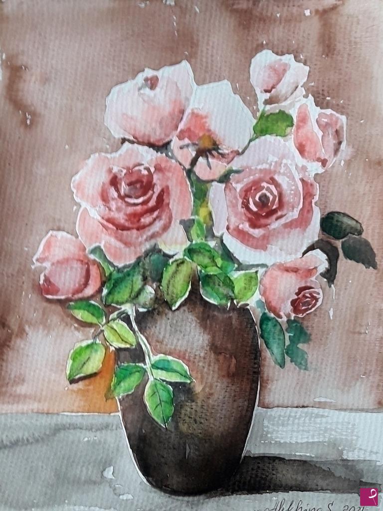 quadri in vendita online - Rose
