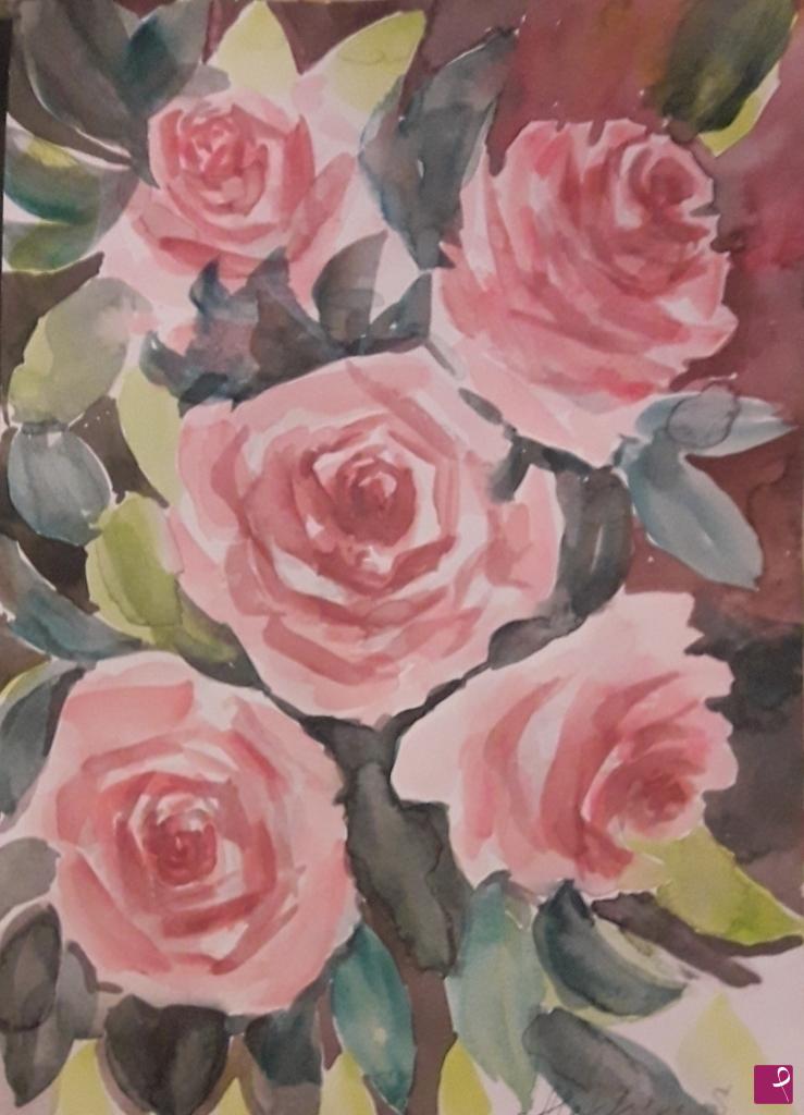 quadri in vendita online - Rose