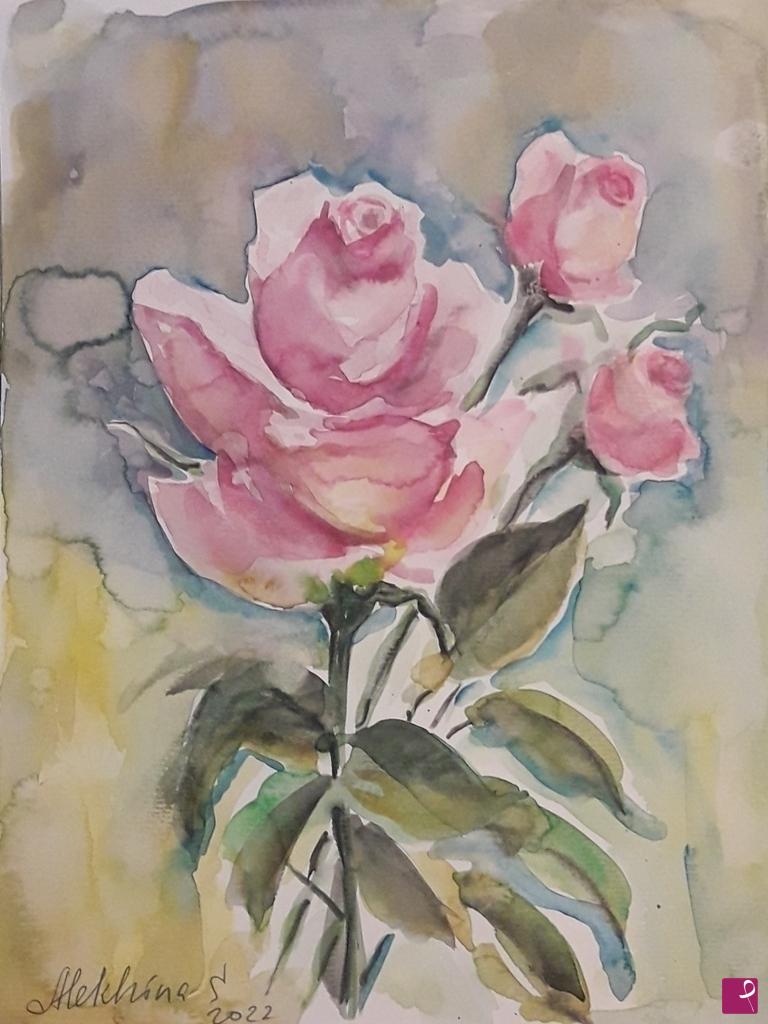 quadri in vendita online - Rose