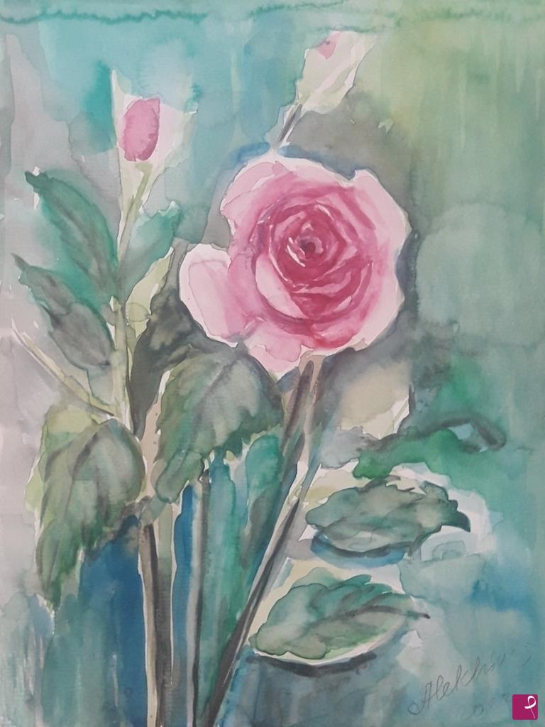 quadri in vendita online - Rose