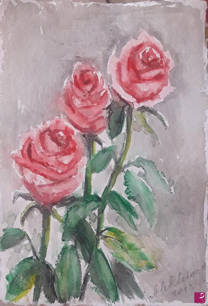 quadri in vendita online - Rose