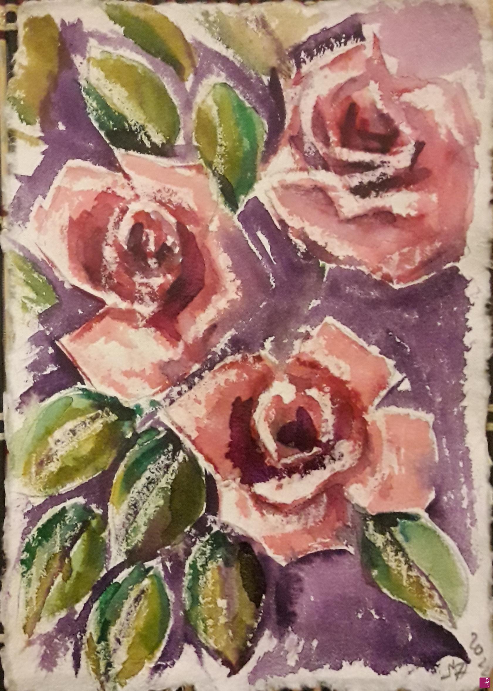 quadri in vendita online - Rose