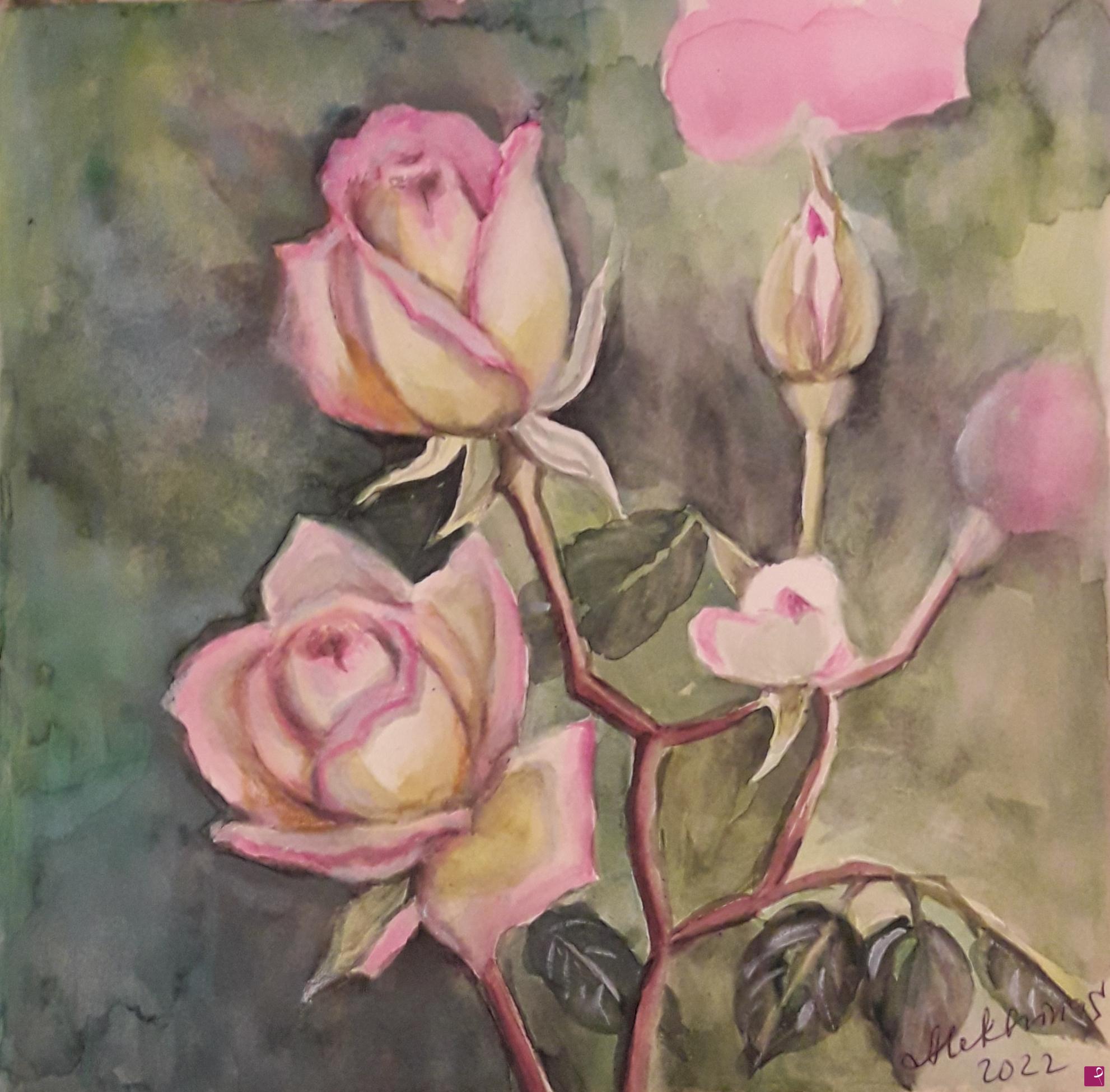 quadri in vendita online - Rose