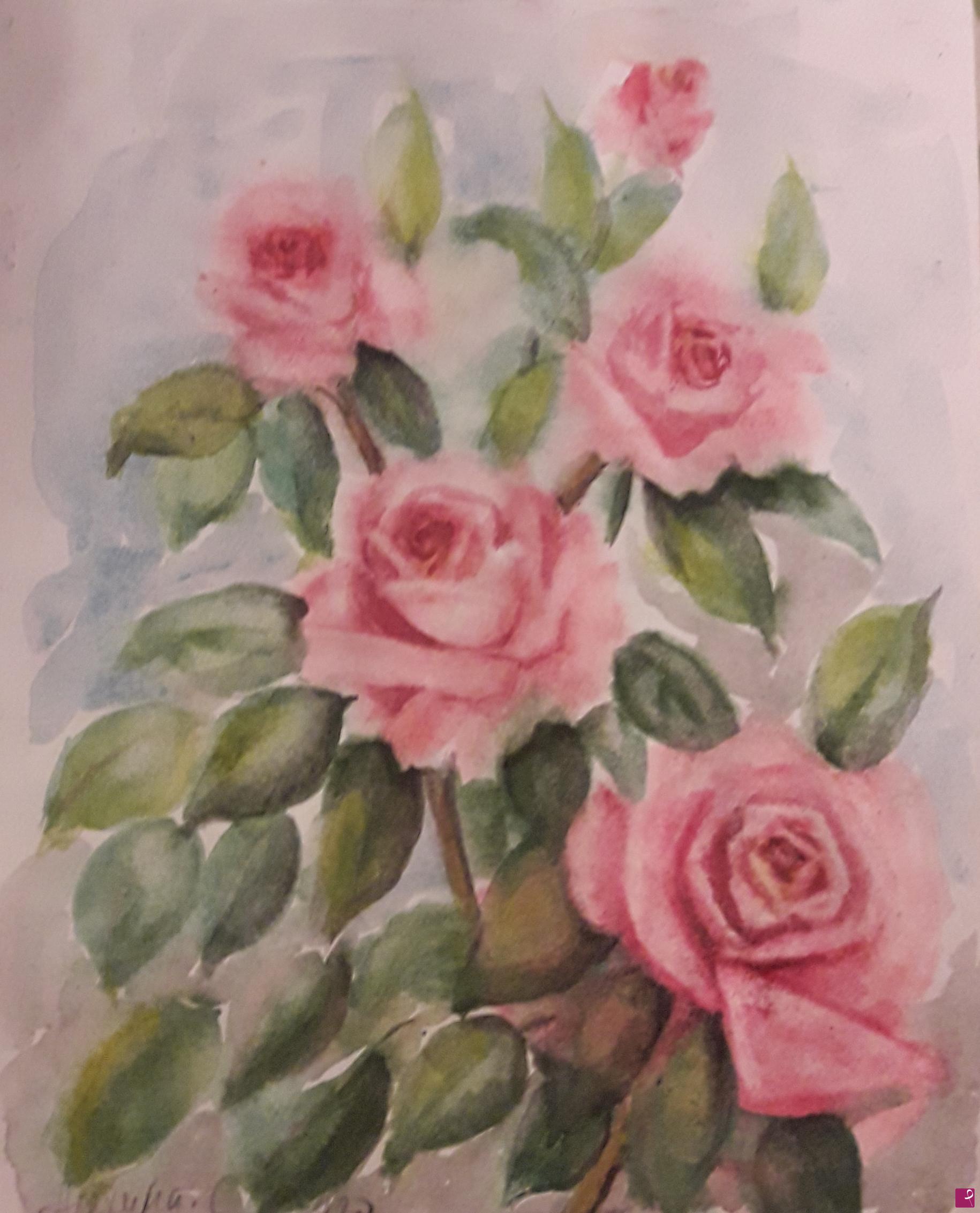 quadri in vendita online - Rose