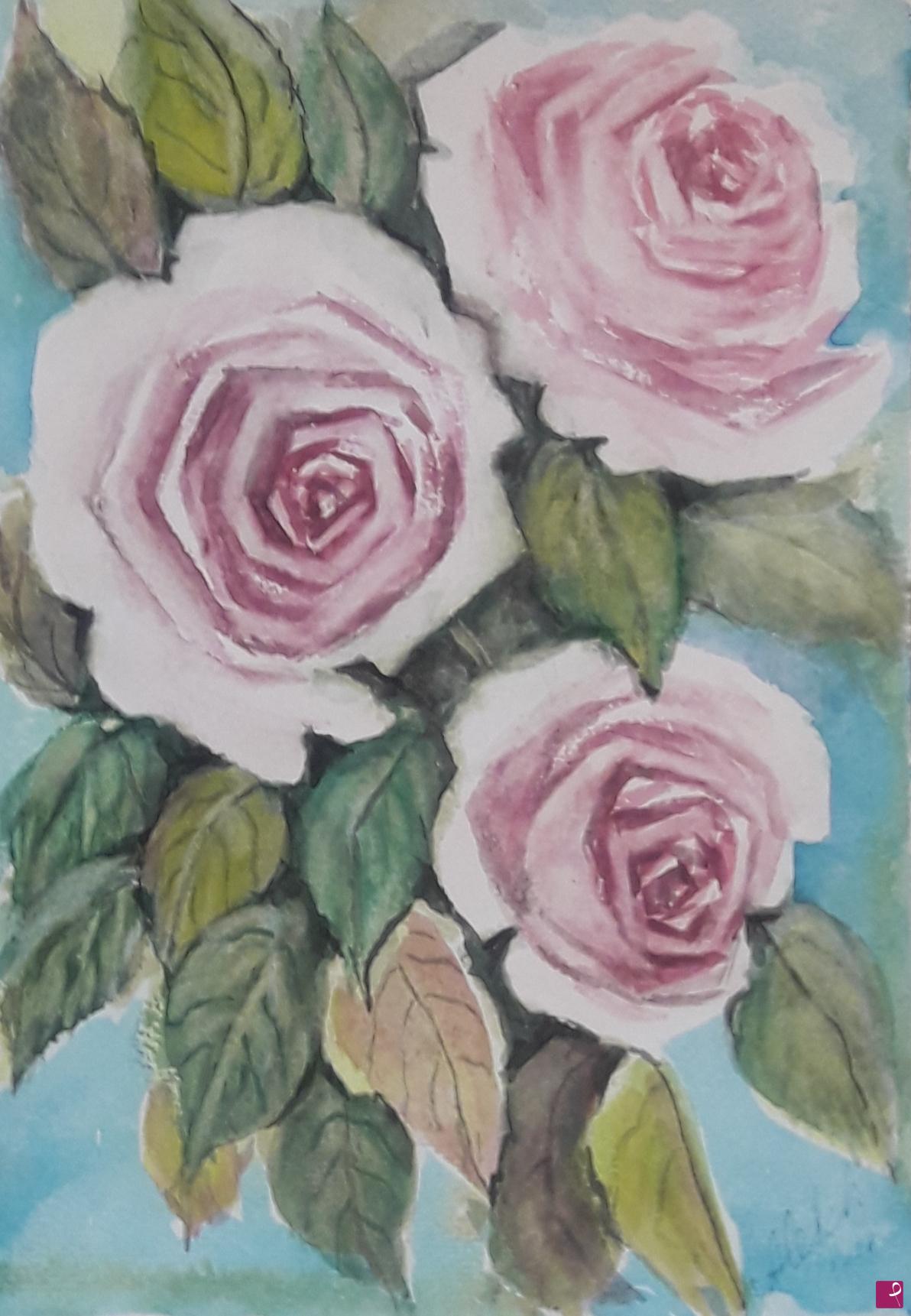 quadri in vendita online - Rose
