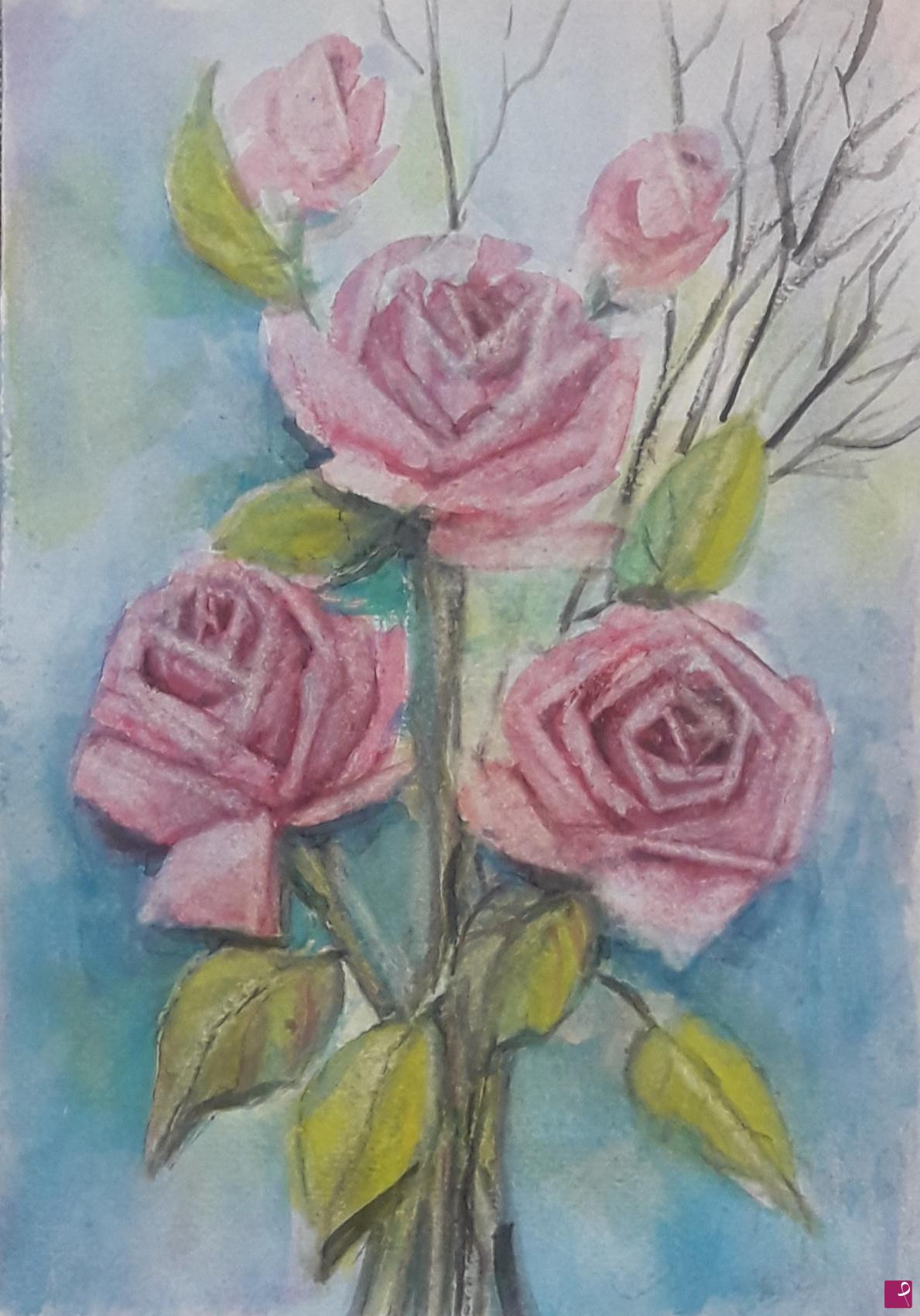 quadri in vendita online - Rose