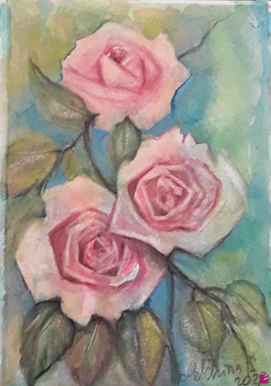 quadri in vendita online - Rose